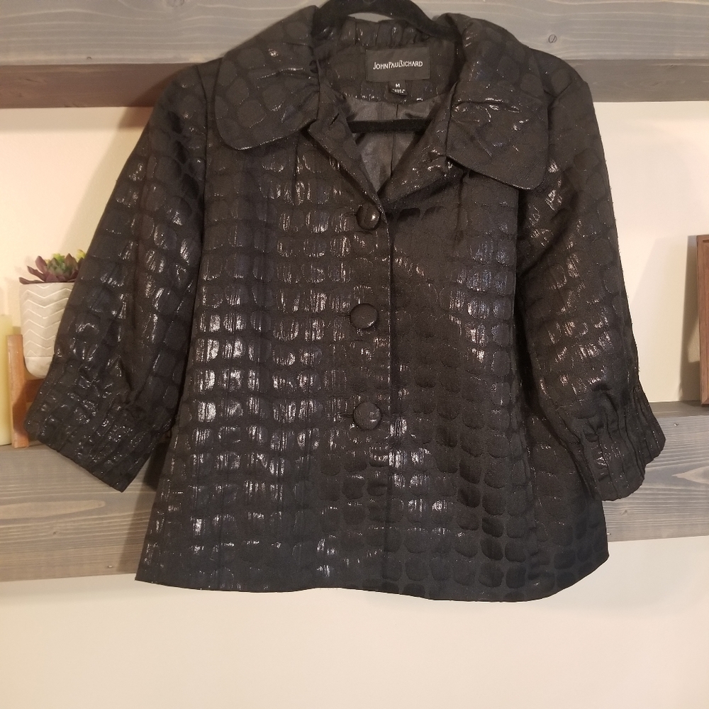 John Paul richard Medium Black Blazer